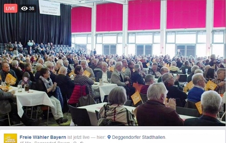 Auch die Freien Wähler aus Winterberg waren in Deggendorf vertreten.